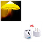 Mushroom LED Night Light with Light Sensor