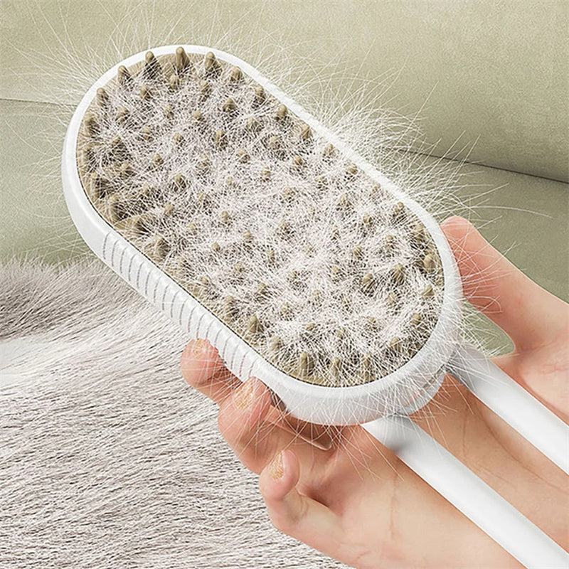 Steam Pet Hair Brush & Massage Comb